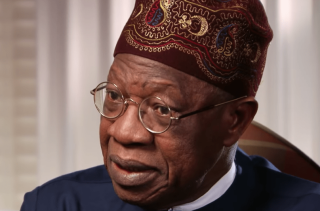 Lai Mohammed slams N100bn suit against medium, publisher Lai Mohammed