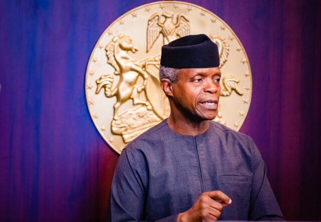 Public office not instrument for wealth accumulation, Osinbajo tells politicians Healthcare, Osinbajo, APC presidential candidate, Delegates, Academics, APC Senators, Public office