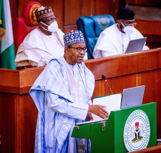 Pic.9. President Buhari presents Draft 2021 Appropriation Bill to National Assembly in Abuja Security