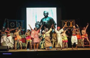 Osinbajo, wife, others watch stage drama, ‘Awo’ in Lagos