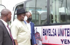 Gov Diri splashes N14m on Bayelsa Utd, redeems bus pledge