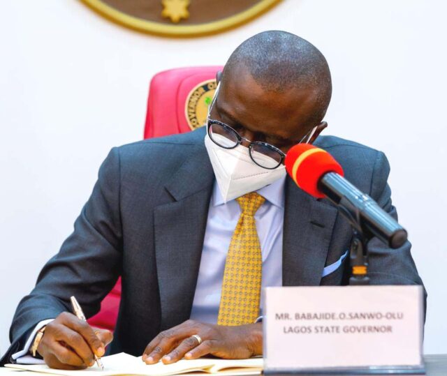 Sanwo-Olu signs VAT Bill into Law Permanent secretaries