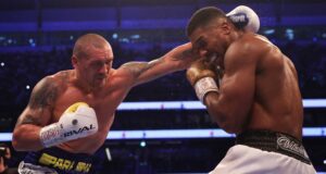 Devastated Joshua heads to hospital to check broken eye socket