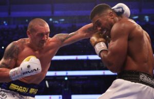 Devastated Joshua heads to hospital to check broken eye socket