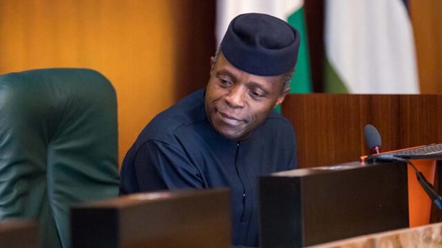 Osinbajo heads Health Reform C’ttee Osinbajo