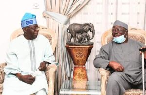 Photostory: Afenifere Leaders Visit Tinubu