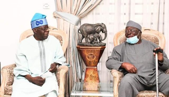 Photostory: Afenifere Leaders Visit Tinubu