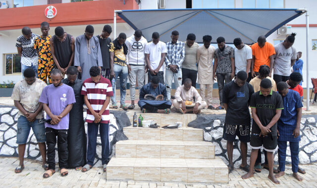 2 herbalists, 4 varsity students, 20 others arrested for cyber fraud