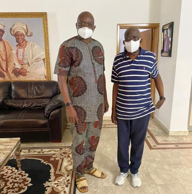 Why I visited Tinubu, by Fayose
