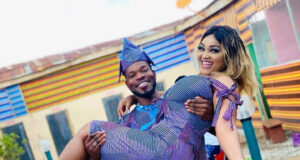 Mercy Aigbe shows off Broda Shaggi as ‘D Owner’