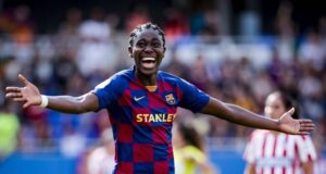 Oshoala scores in Barcelona Women’s 4-1 rout of Arsenal