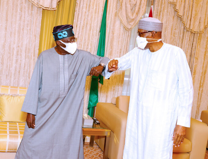 Tinubu visits Buhari Leadership, Tinubu