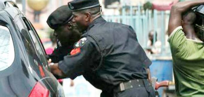 Police on extortion