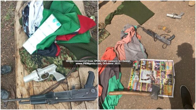 Troops kill 4 IPOB gunmen, recover arms, vehicles