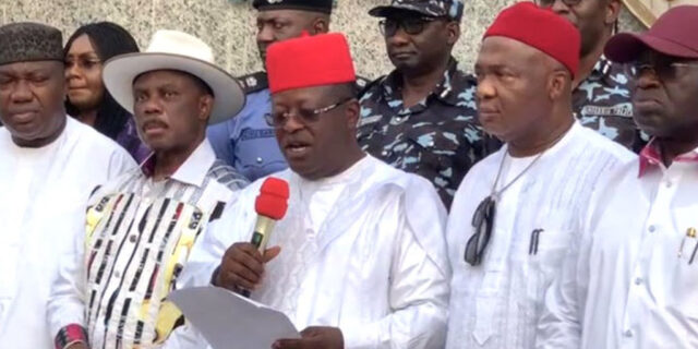 SERG to FG, Govs: Don’t complicate security situation in South-East