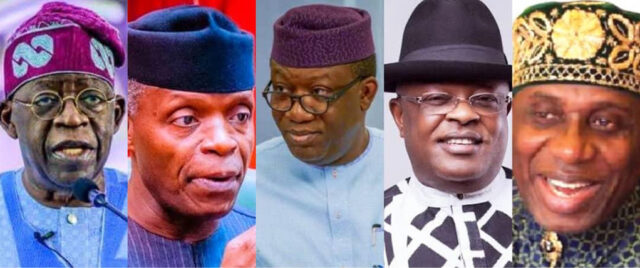 Osinbajo, Tinubu, Lawan, 5 govs, 4 ex-ministers, 11 others face screening