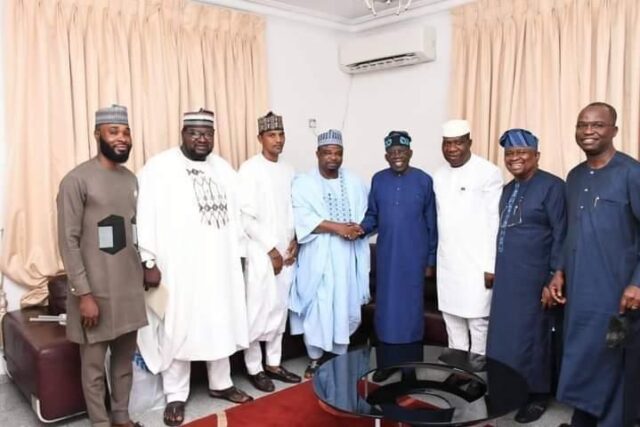 2023: Tinubu, senators, Kano Speaker meet in Abuja