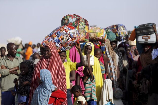 One million Nigerians displaced in one year – Commission