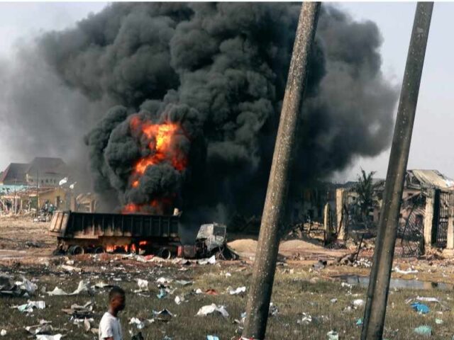 Three killed as gas explodes in Lagos Yobe, Shops, Gas explosion