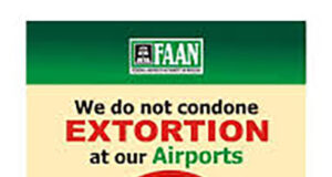 FAAN suspends airport officials for extorting passenger