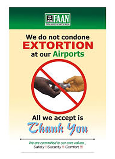 FAAN on corruption