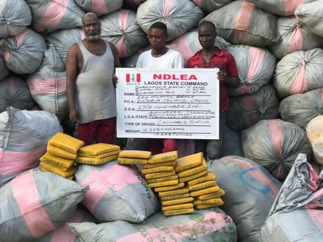 NDLEA operatives intercept 12,385kg drugs at Eko Atlantic Beach
