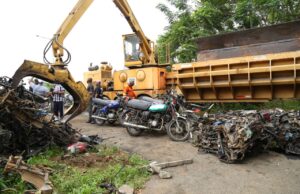 Taskforce chair: Why we crushed 482 motorcycles in Lagos