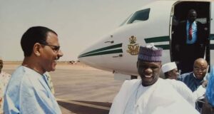 President Bazoum and my grilling on Chibok girls in Paris