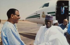 President Bazoum and my grilling on Chibok girls in Paris