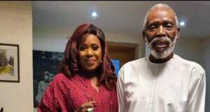Weeks after rumoured death, Olu Jacobs steps out with wife, Joke Silva