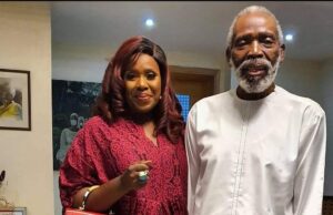 Weeks after rumoured death, Olu Jacobs steps out with wife, Joke Silva