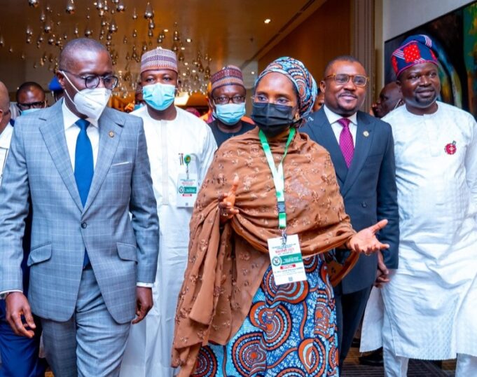 Sanwo-Olu and Zainab Ahmed