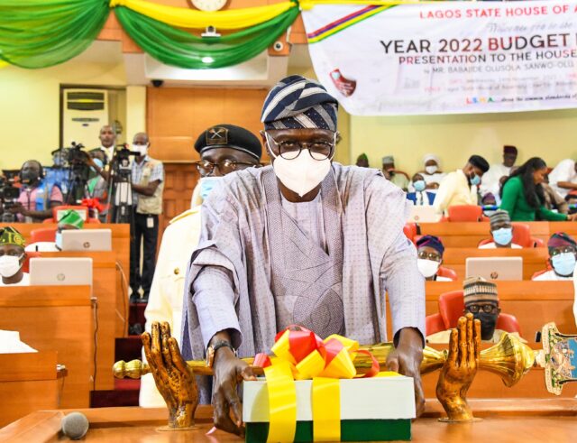 Sanwo-Olu presents N1.38trn 2022 budget for Lagos