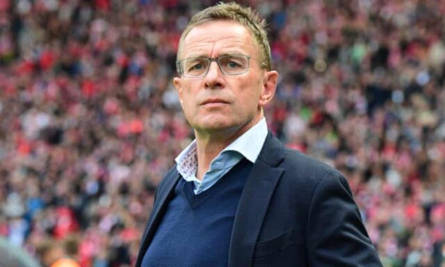 Man United appoint Lokomotiv Moscow coach, Rangnick, as interim manager Ralf Rangnick