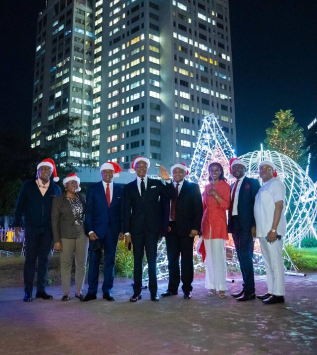 UBA lights up Foundation’s garden ahead of yuletide