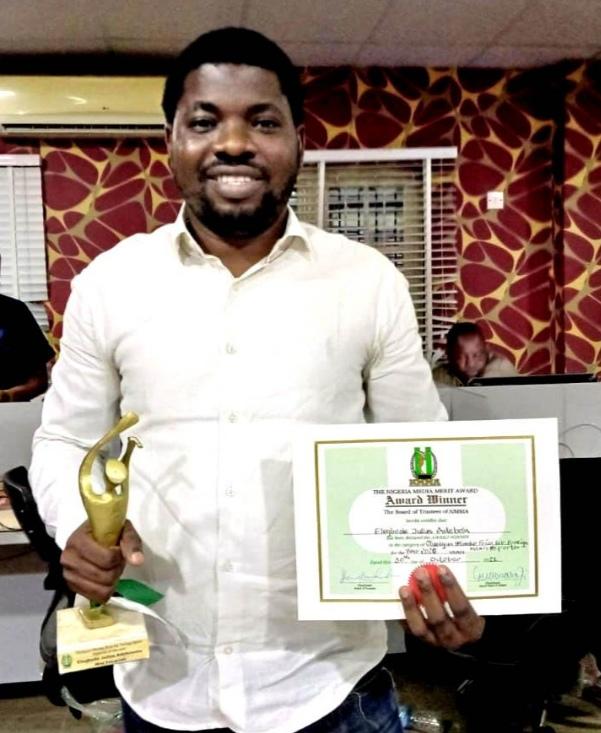 Wale Elegbede'a Best Foreign Reporter of the Year