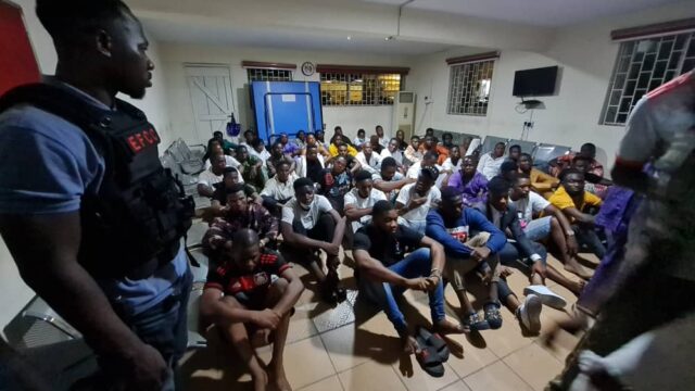 EFCC arrests 60 at Yahoo Boys’ Awards Night