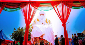 Buhari’s son now a District Head, Osinbajo, govs, SGF, Ministers grace turbaning