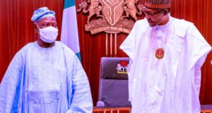 Buhari praises Bisi Akande, says he’s type he can go into jungle with Bisi Akande