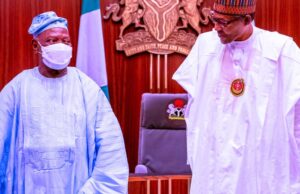 Buhari praises Bisi Akande, says he’s type he can go into jungle with Bisi Akande