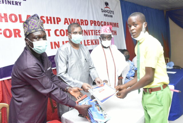 Dangote Refinery awards scholarships to 137 students of host communities