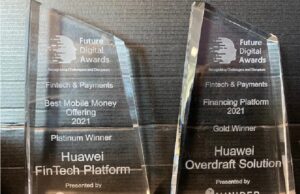 Huawei wins Future Digital Awards for Fintech & Payments