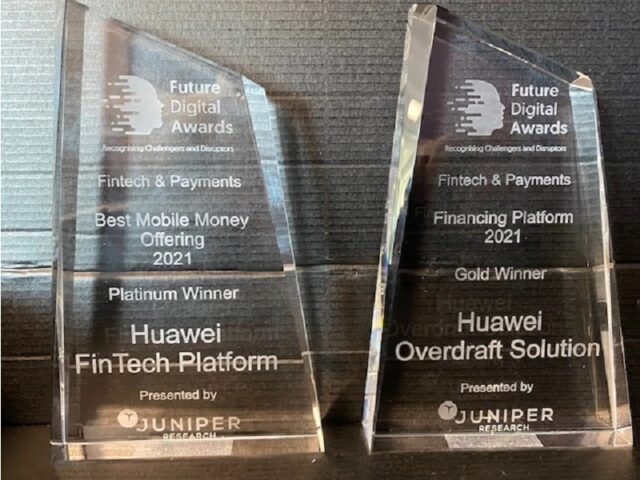 Huawei wins Future Digital Awards for Fintech & Payments