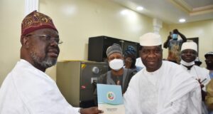 Ekiti 2022 guber: 21 Senators show solidarity as Bamidele picks forms