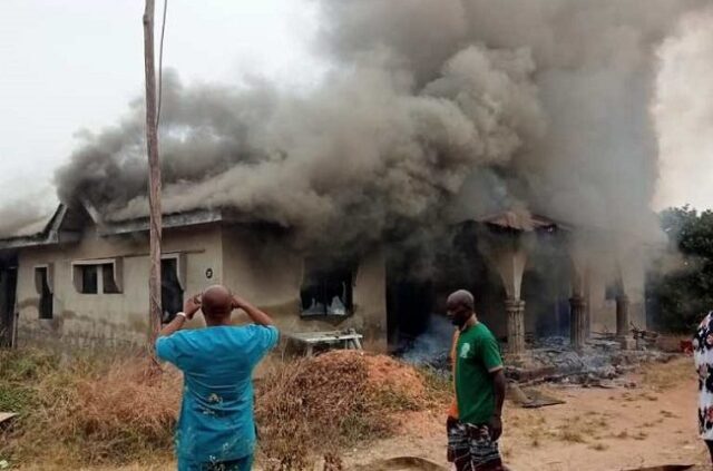 Aggrieved youths raze pastor’s residence over butchered girl