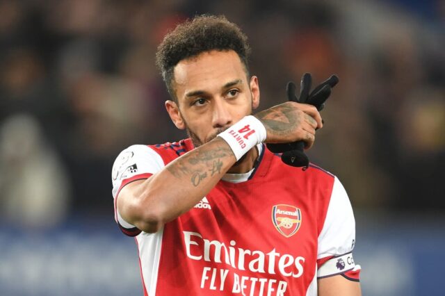 Arsenal’s captaincy curse continues as Aubameyang loses armband Aubameyang