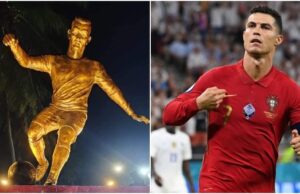Ronaldo statue causes controversy in India