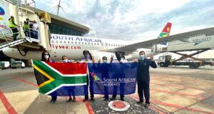 South African Airways returns to Johannesburg-Lagos route