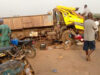 Truck crushes 6 to death on Lagos-Abeokuta Expressway Motorcycle passenger, Lagos-Abeokuta expressway, Trailer, Truck