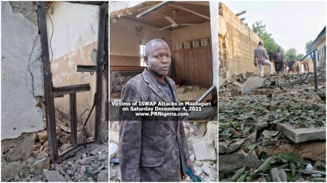 One injured as ISWAP’s rockets hit Maiduguri, destroy houses